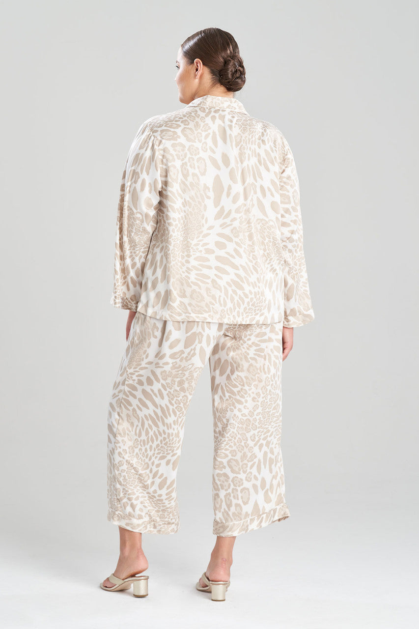 Buy Luxe Leopard PJ in Sand Taupe Online Sand Taupe Natori