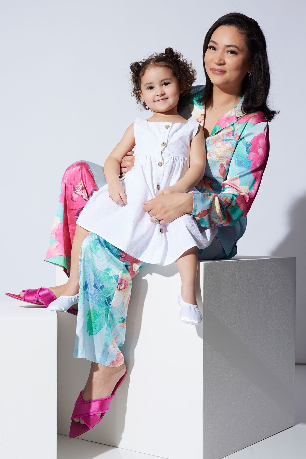 Floral Garden Notch PJ Blue Multi Natori