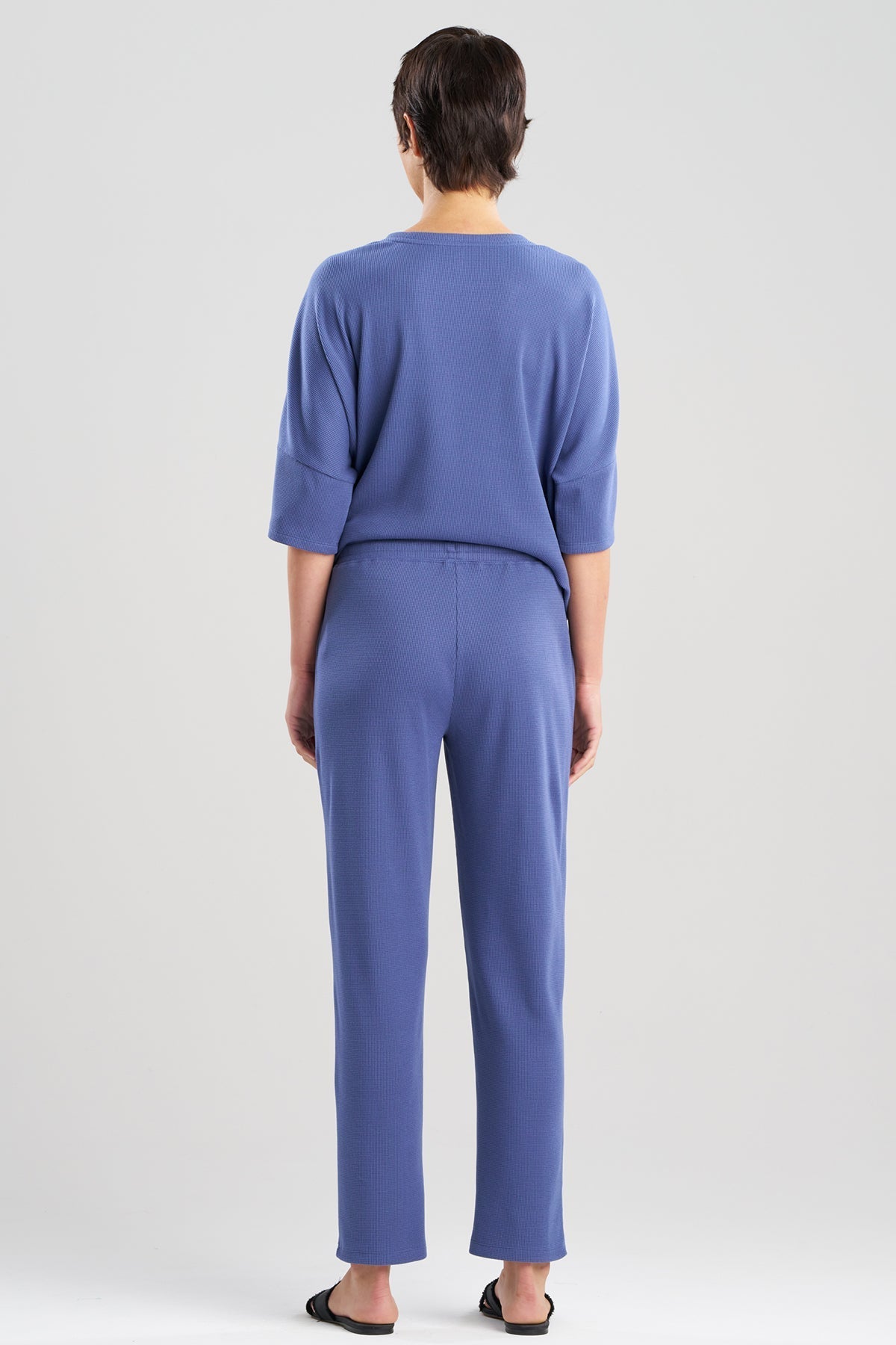 Tranquility Waffle Tapered Pants Indigo Natori