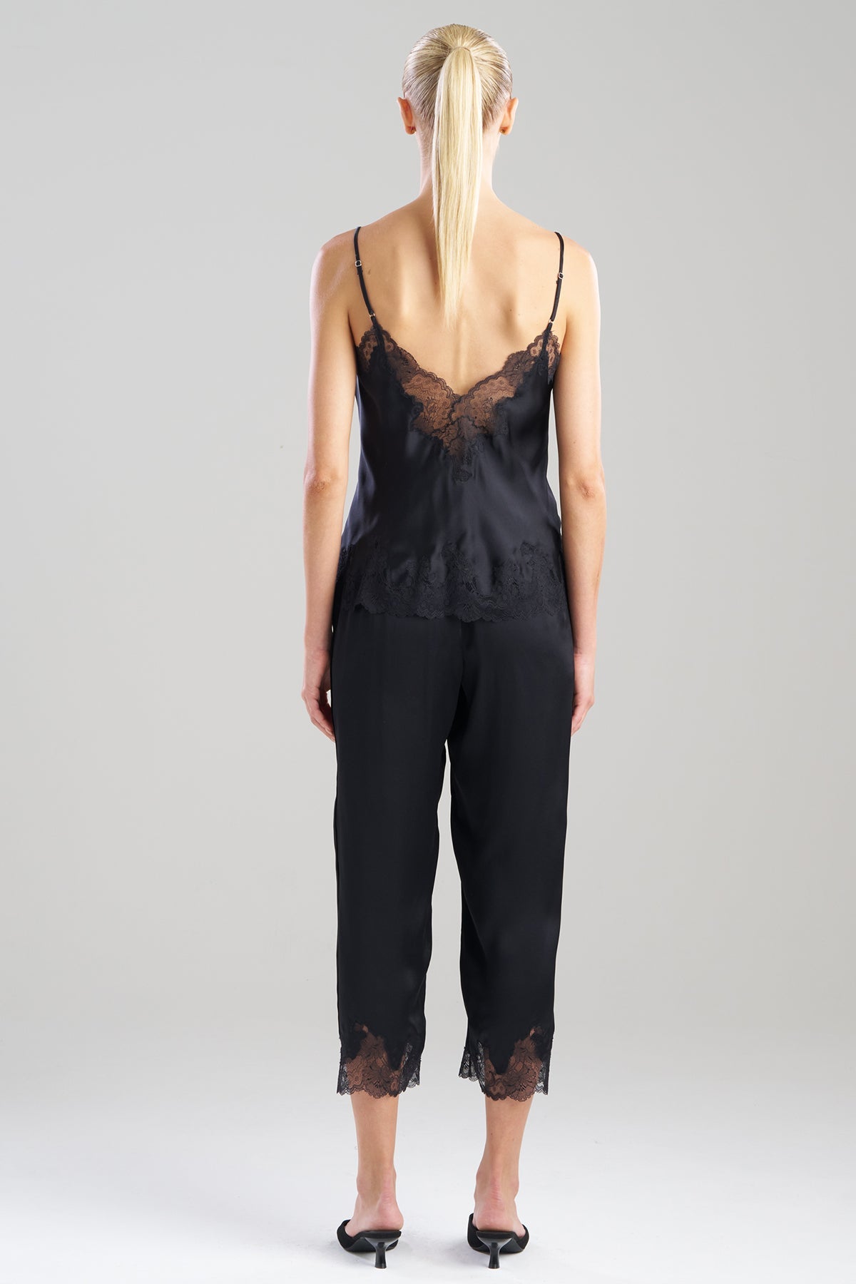 Lolita Lace Cami PJ Black Natori