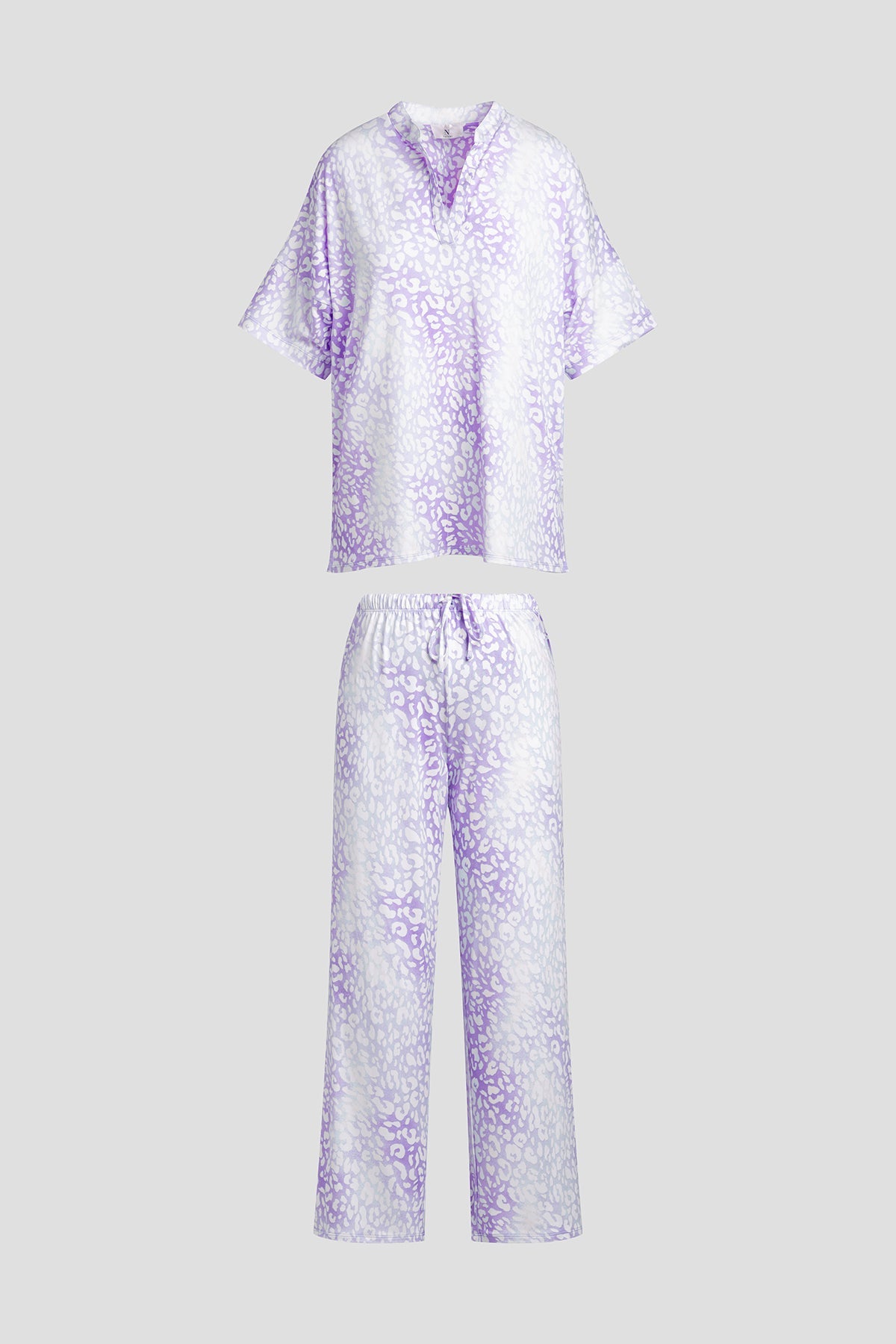 Misty Leopard Cozy Knit PJ Misty Leopard Purple Natori