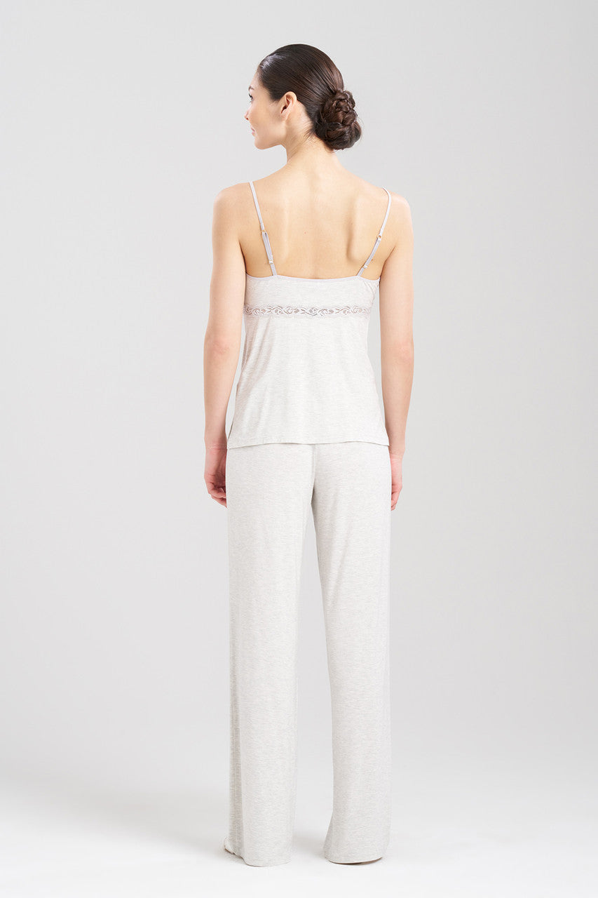 Buy Feathers Essentials Lenzing™ Ecovero™ Viscose Cami PJ in Heather Pebblestone Online Light Heather Grey Natori