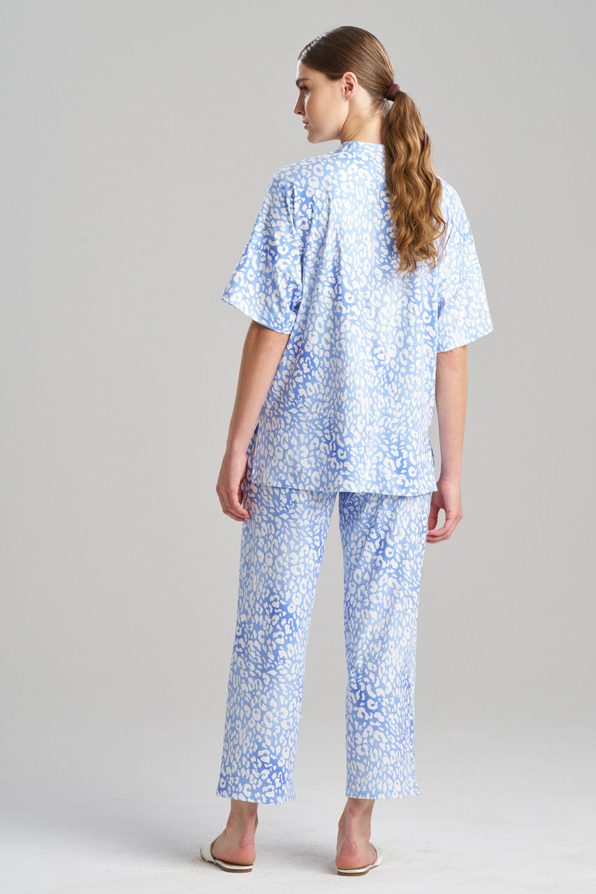 Buy Misty Leopard Cozy Knit PJ in Blue Orchid Online Blue Orchid Natori
