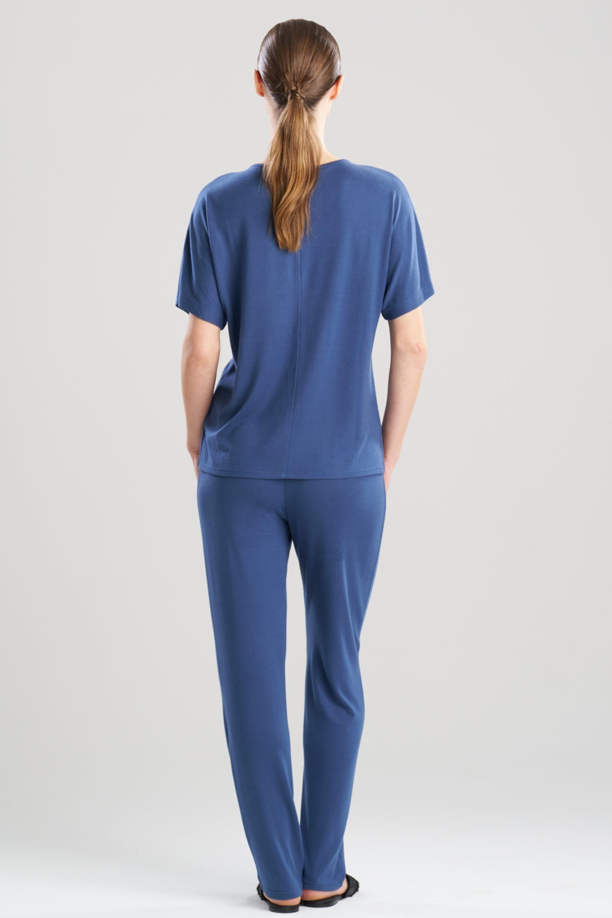 Oasis Short Sleeve PJ Denim Natori