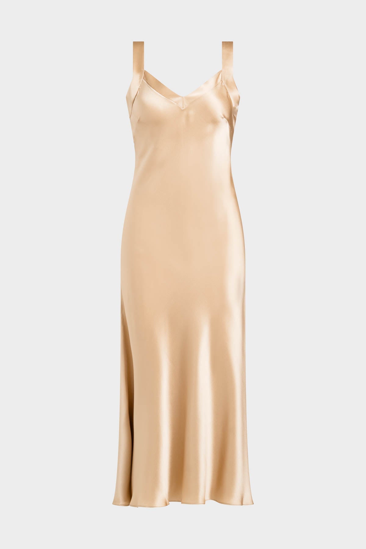 Key Backless Silk Slip Dress Frappe Natori