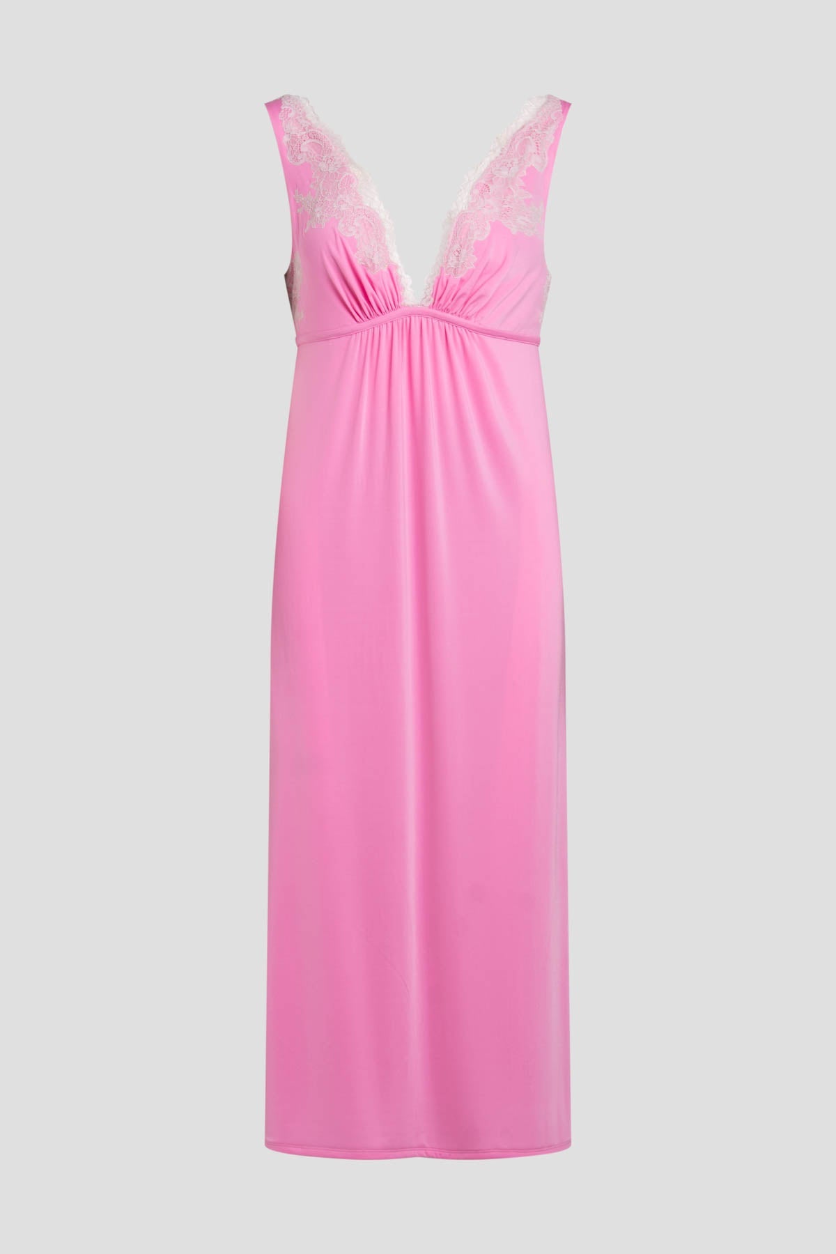 Enchant Lace Applique V-Neck Slip Dress Tulip/Ashen Natori