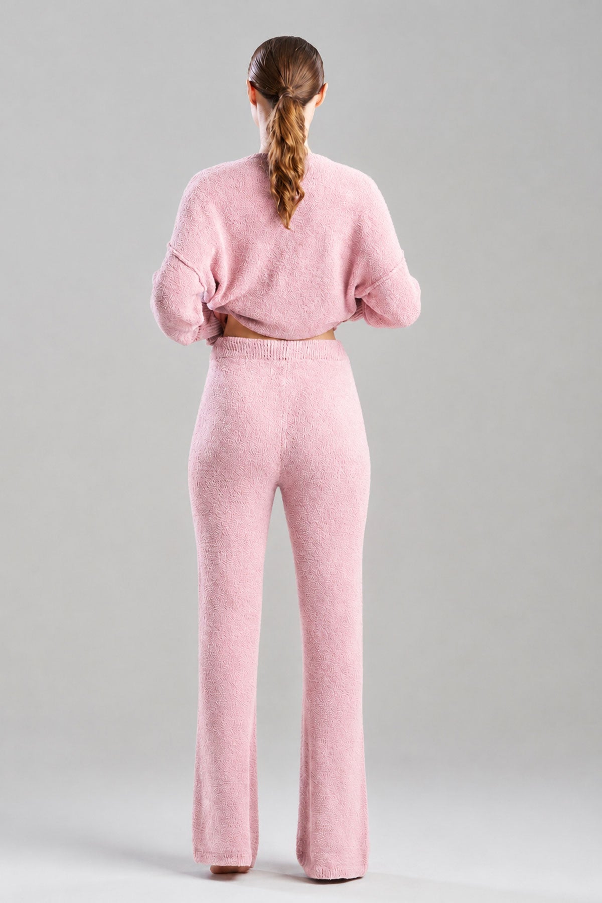 Luna Mellow Flare Pants Rose Quartz Natori