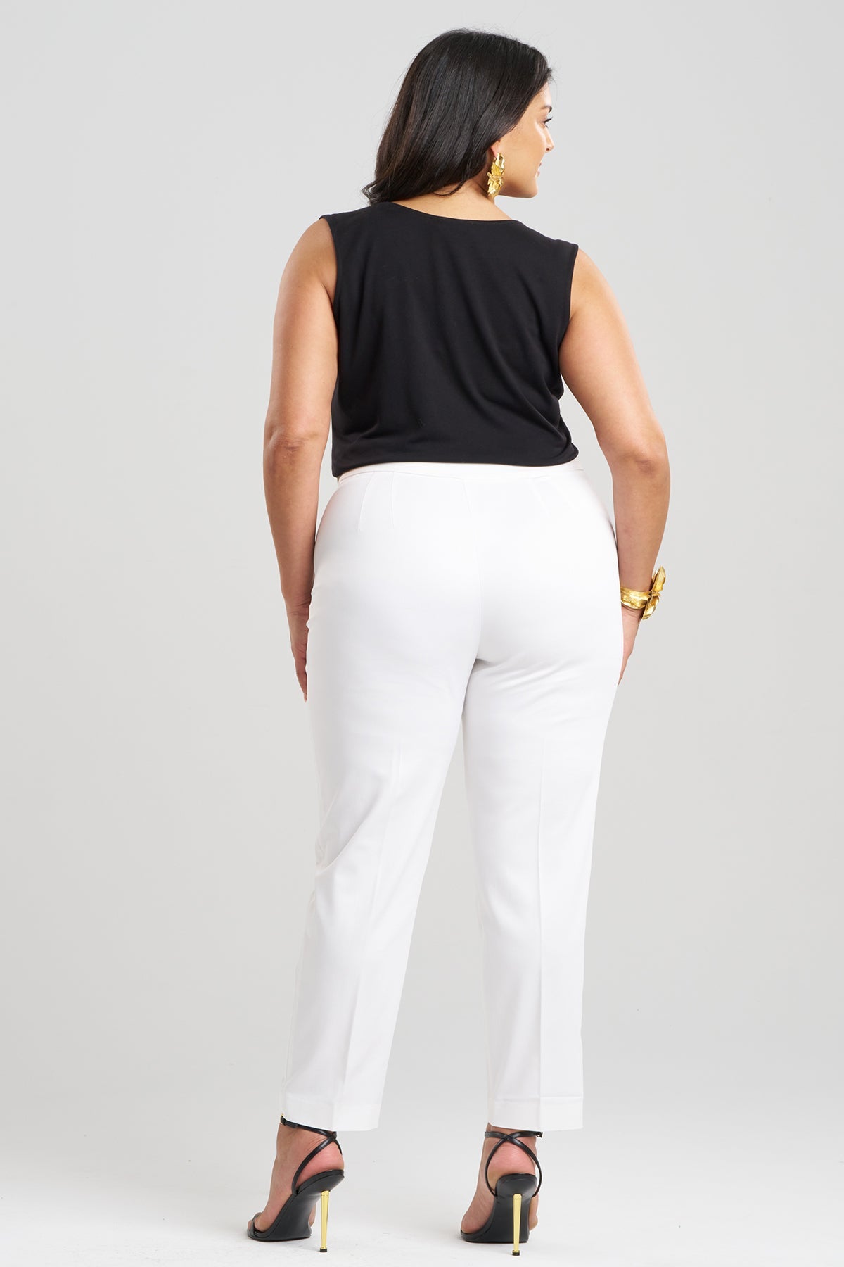Cotton Chino Pants White Natori