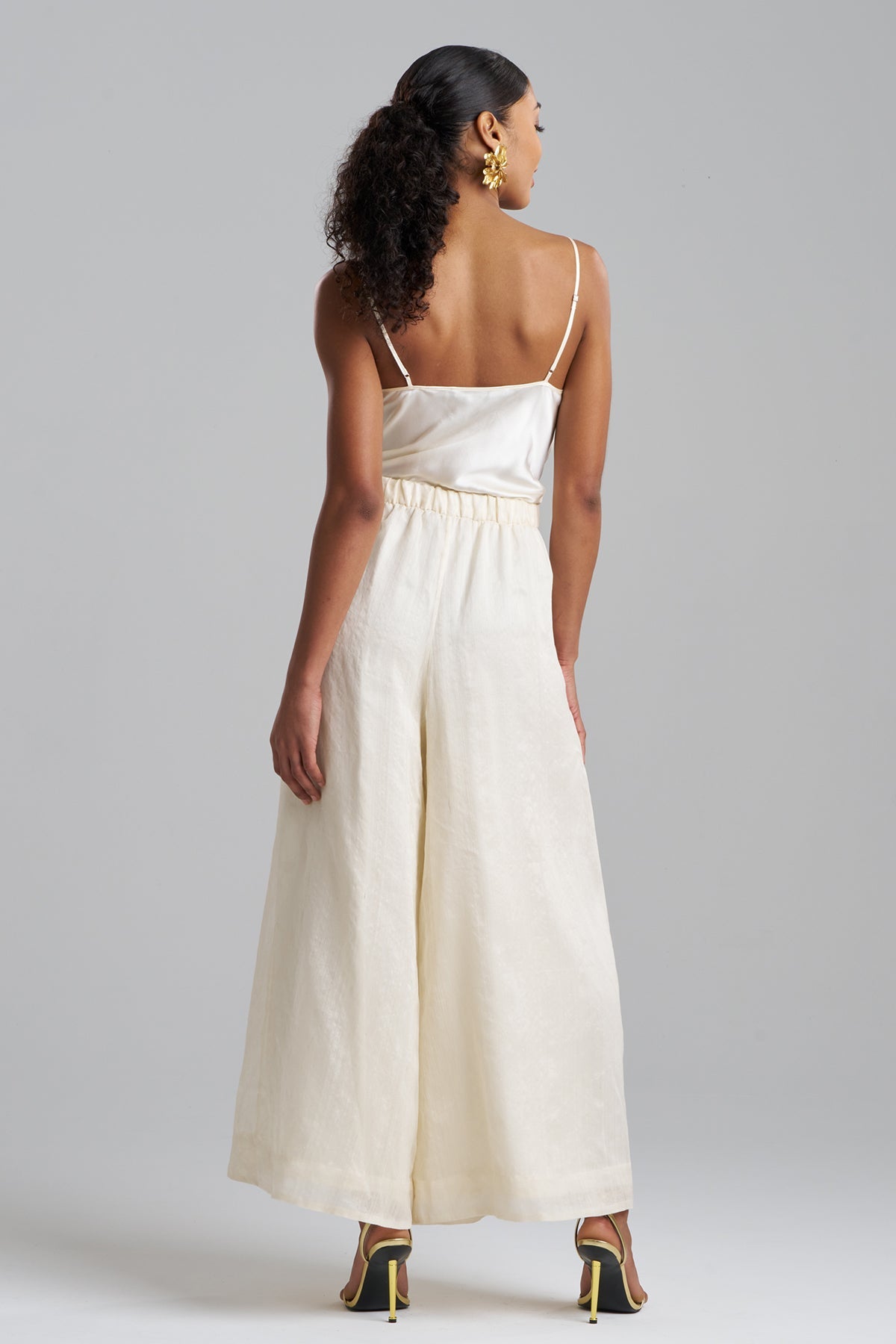 Couture Piña Palazzo Pants Natural Natori