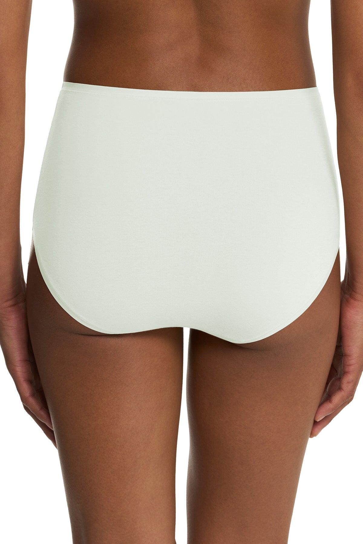 Bliss Bare Cotton High Waist Brief Iced Mint Natori