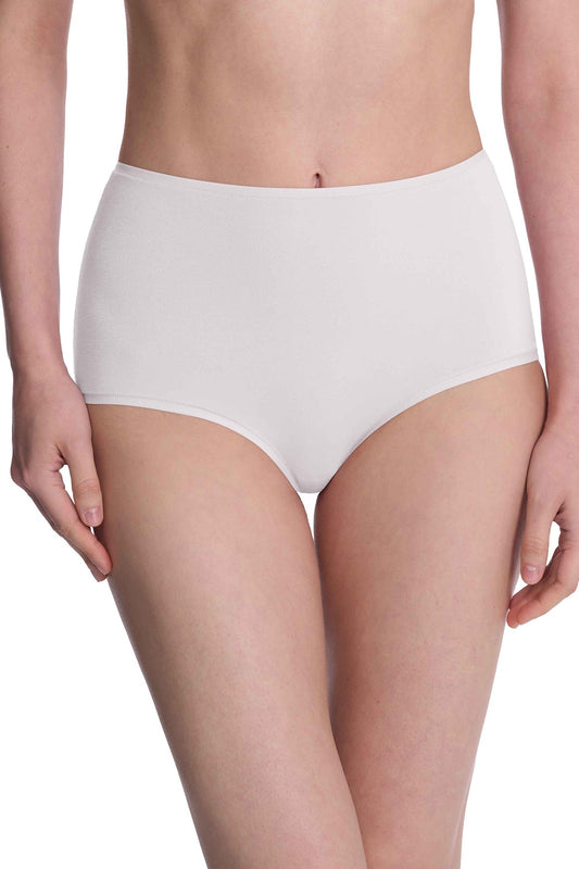 Bliss Bare Cotton High Waist Brief White Natori