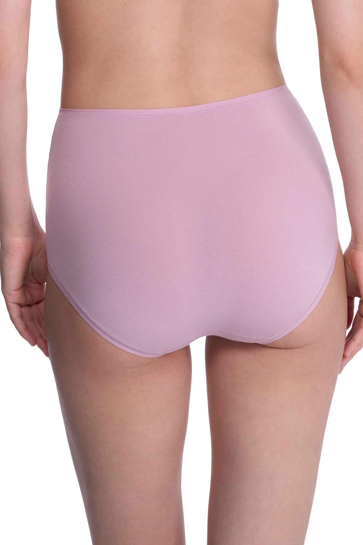 Bliss Bare Cotton High Waist Brief Rose Mist Natori