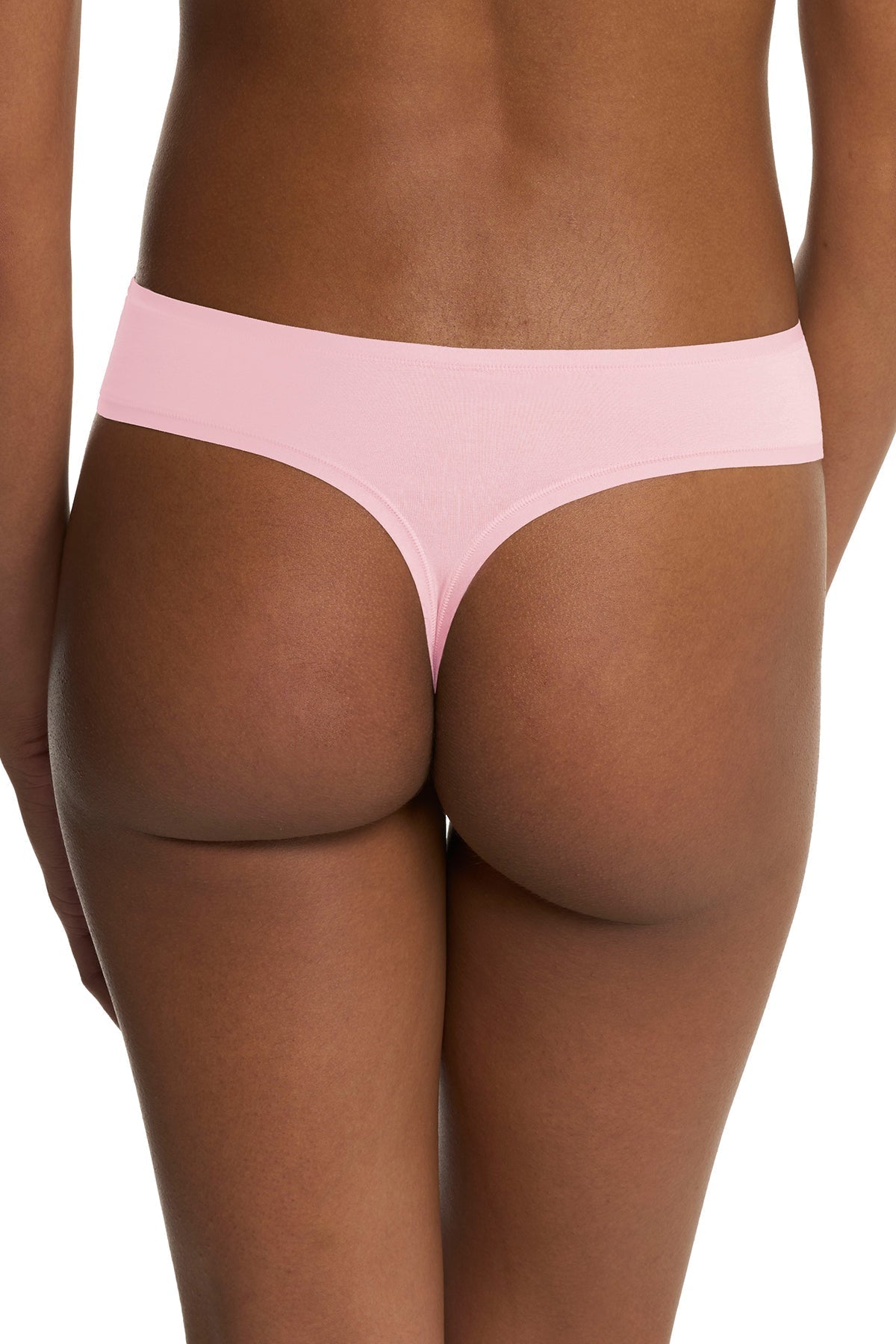 Bliss Bare Cotton Thong Perfect Pink Natori