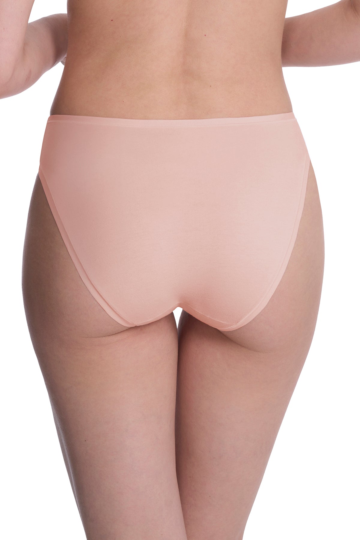 Bliss Bare Cotton High Cut Brief Potpourri Natori