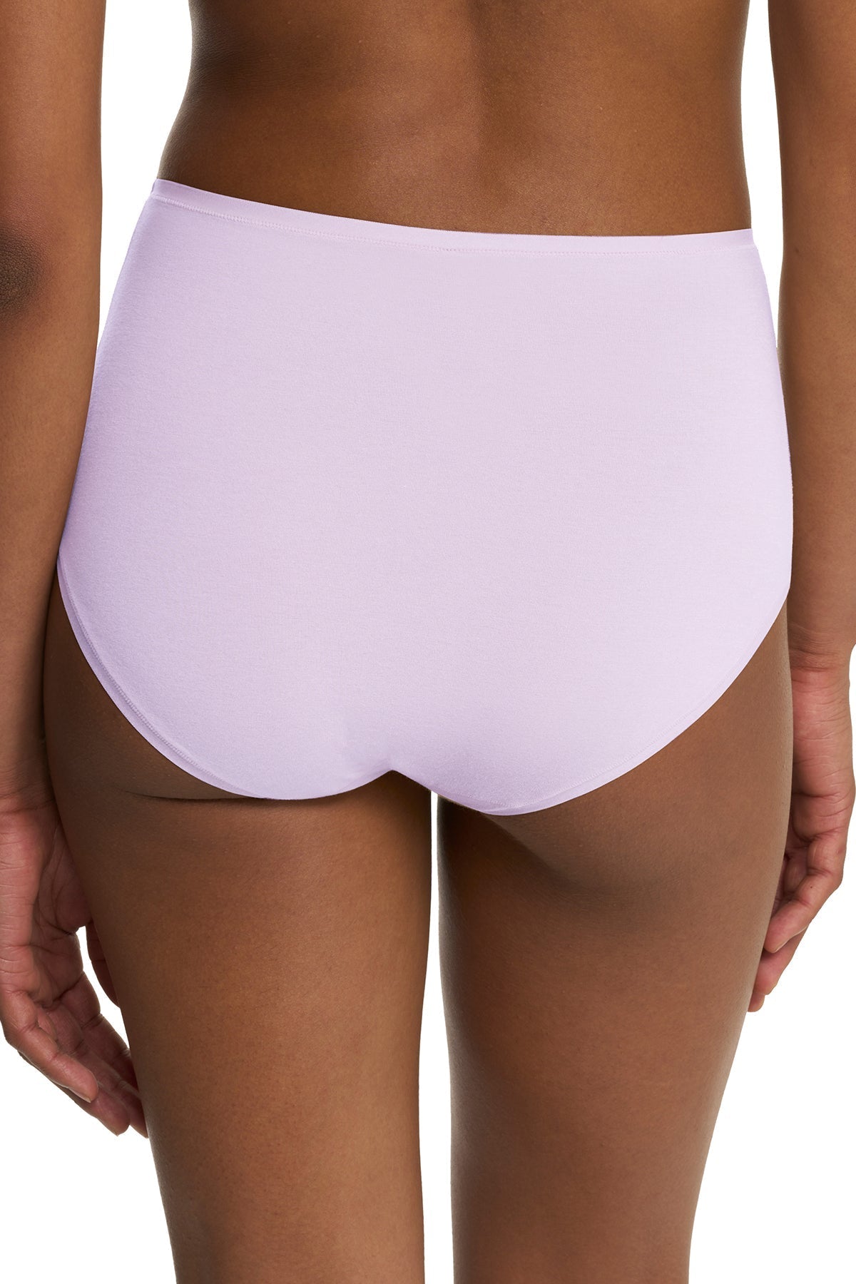 Bliss Bare Cotton High Waist Brief Pale Purple Natori