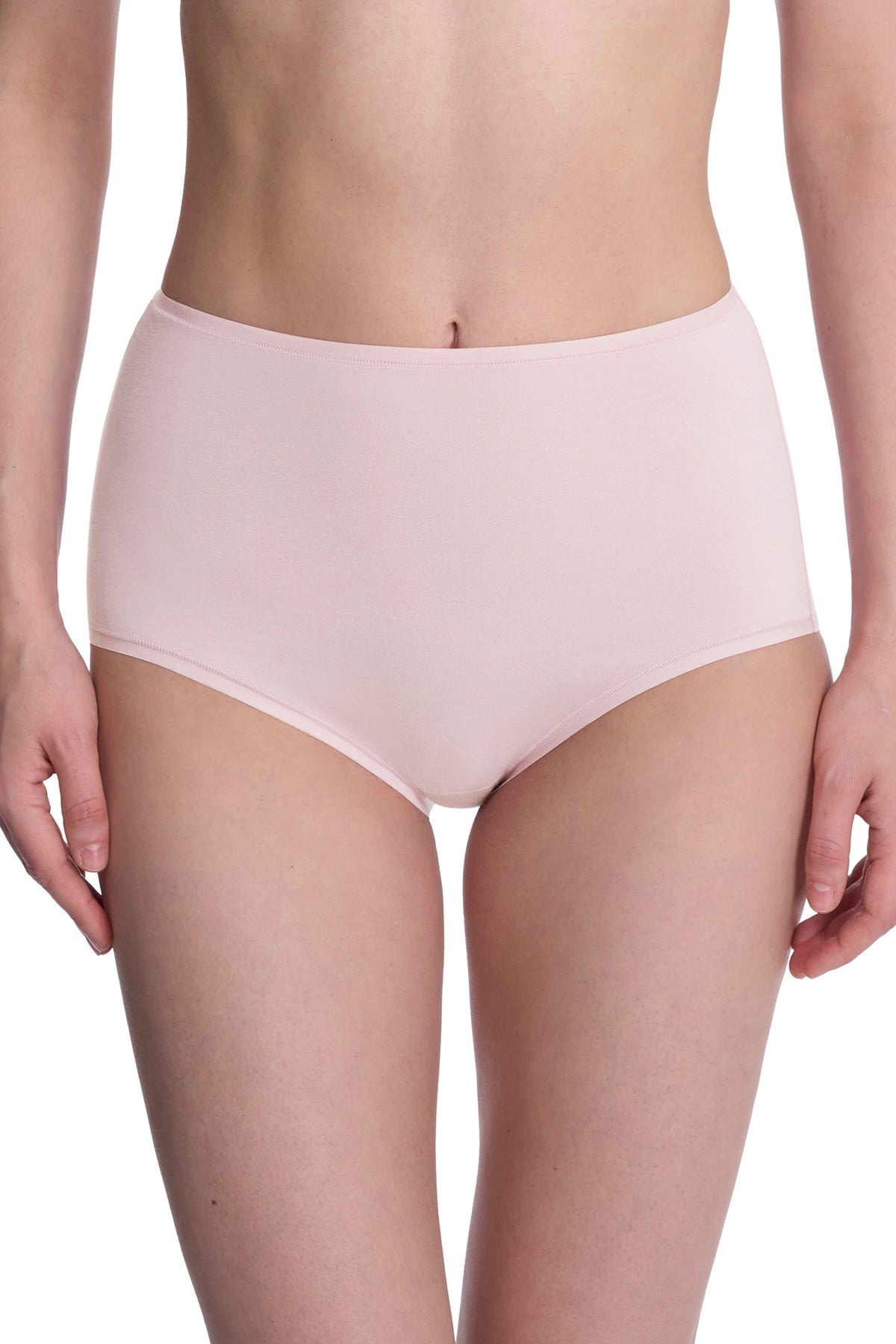 Bliss Bare Cotton High Waist Brief 3-Pack Misty Orchid/Iced Mint/Dark Cobalt Natori