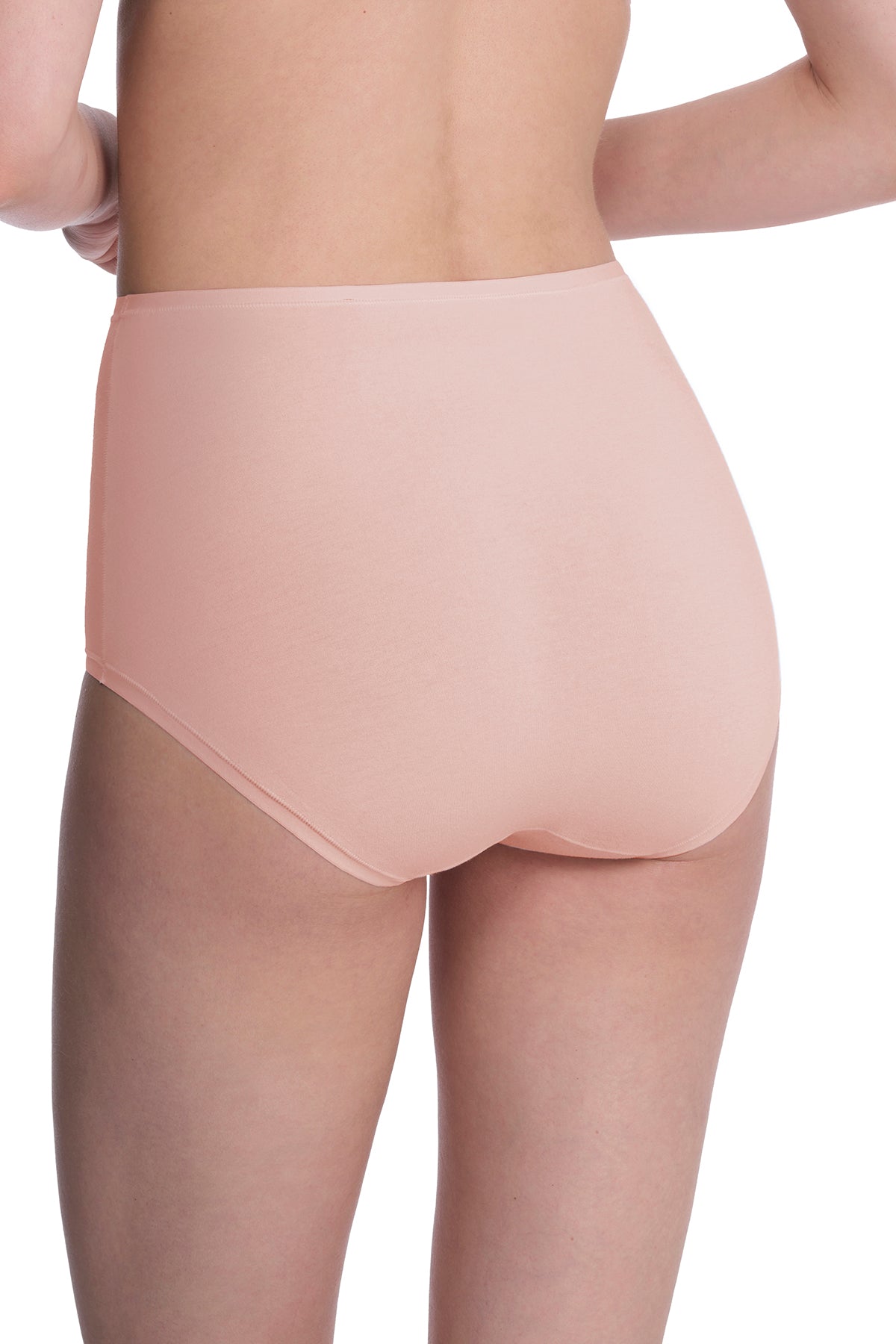 Bliss Bare Cotton High Waist Brief 3-Pack Potpourri/Café/Black Natori