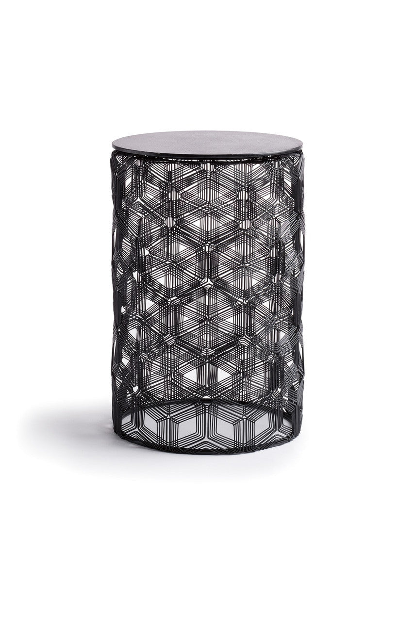 Buy Naga Stool in Black Online Black Natori