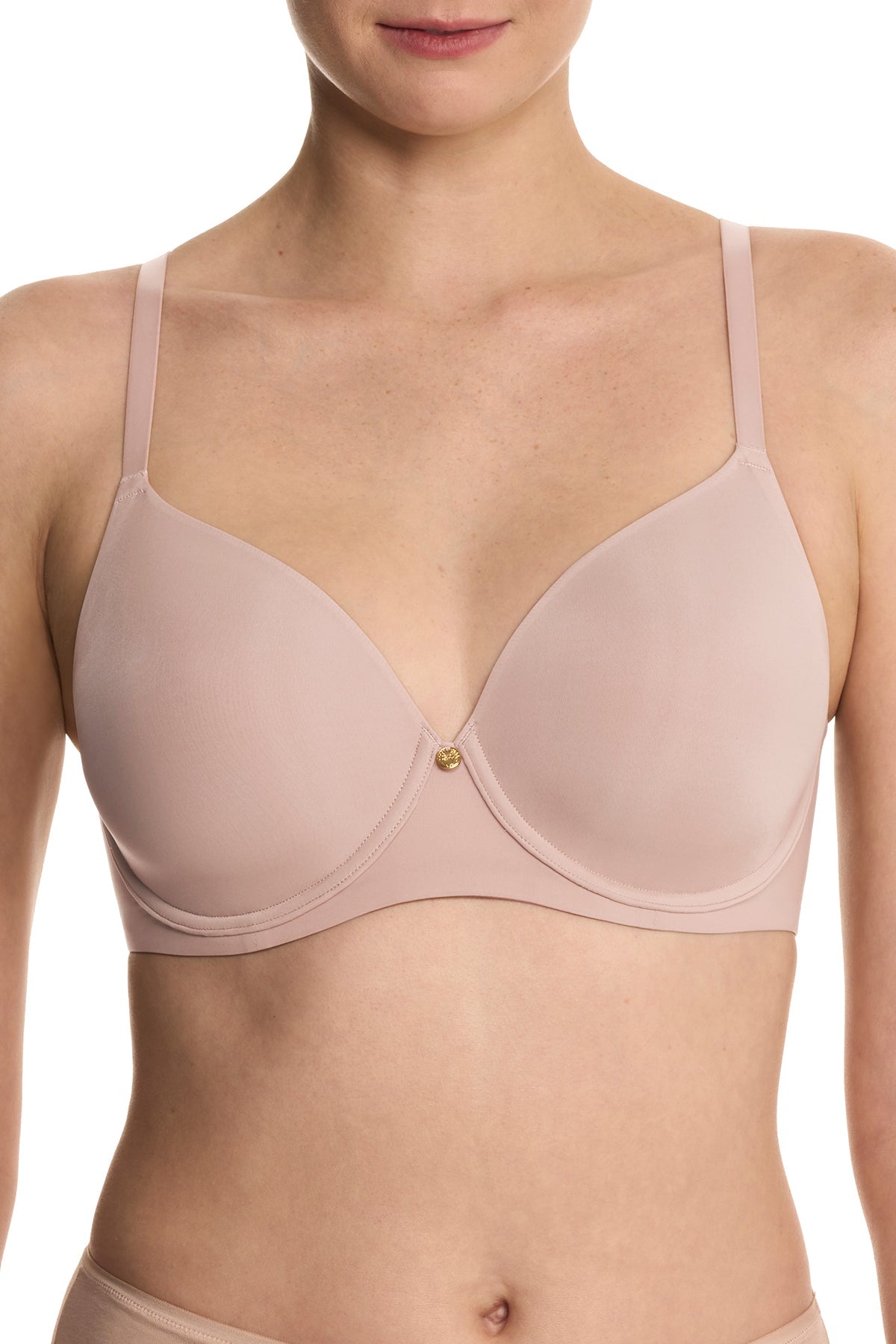 Cloud Comfort Back Smoothing T-Shirt Bra Rose Beige Natori