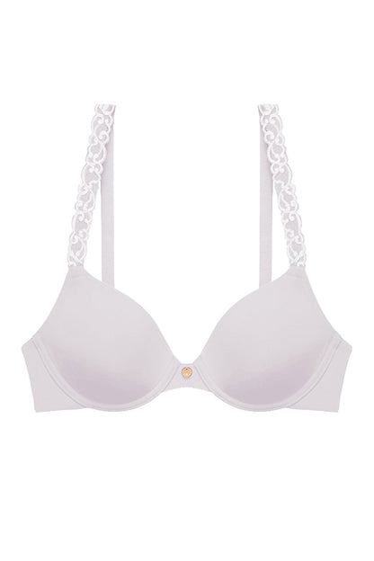 Pure Luxe Custom Coverage Contour Underwire Bra Luster/Silver Natori