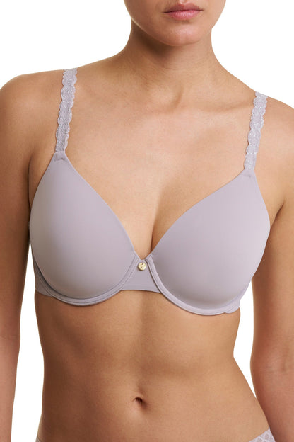 Pure Luxe Custom Coverage Contour Underwire Bra Luster/Silver Natori