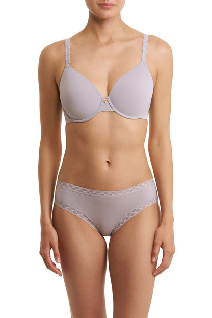 Pure Luxe Custom Coverage Contour Underwire Bra Luster/Silver Natori