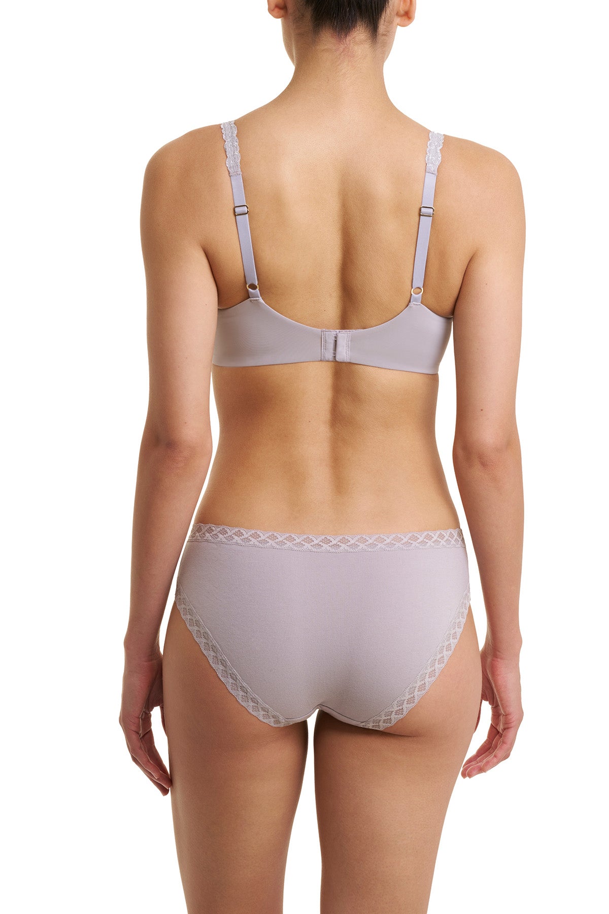 Pure Luxe Custom Coverage Contour Underwire Bra Luster/Silver Natori