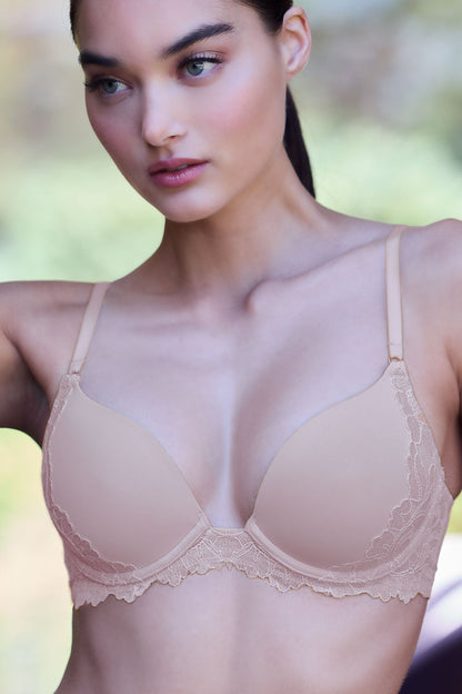 Peony Demi T-Shirt Bra Rose Beige/Pink Pearl Natori