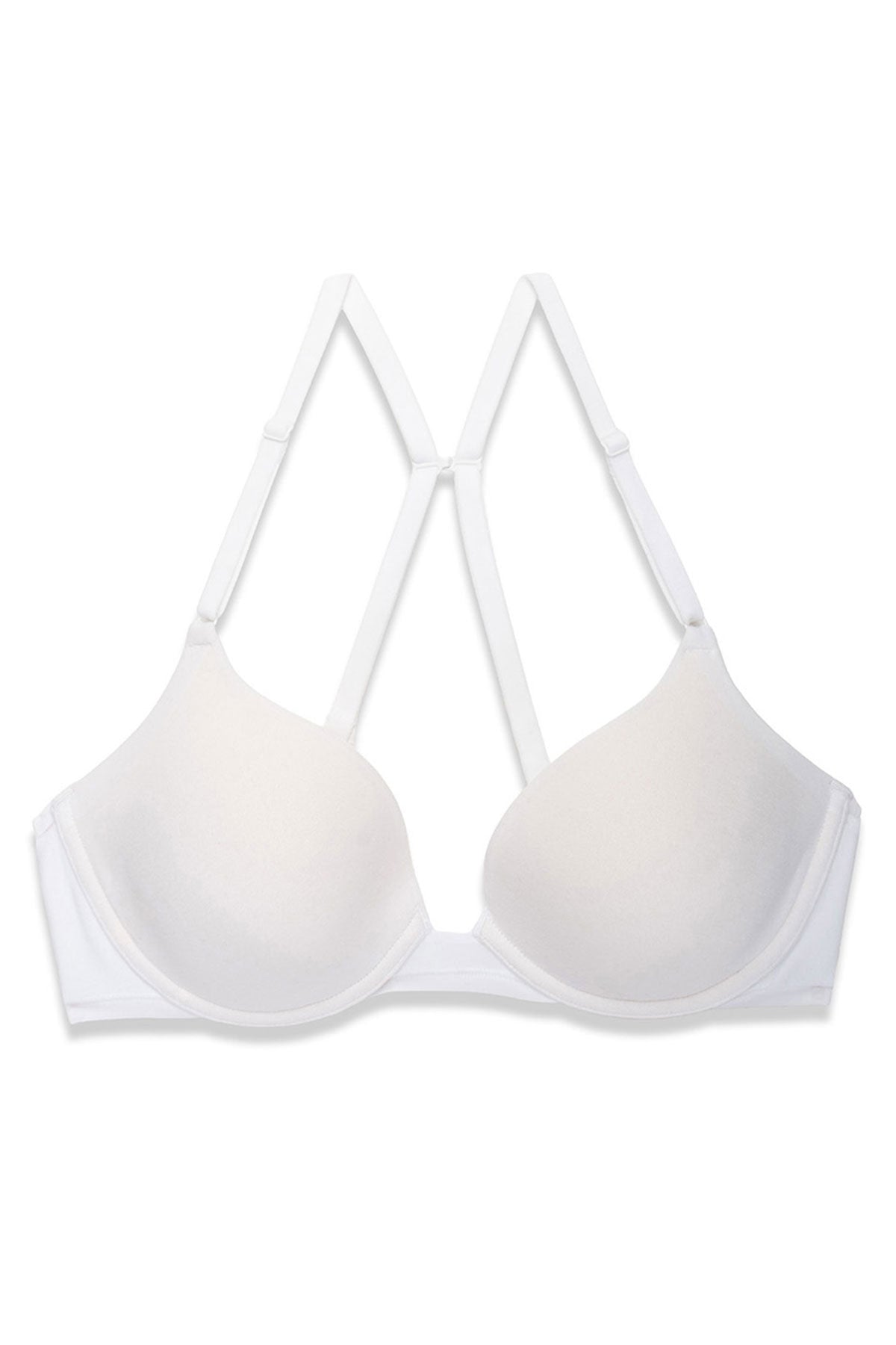 Bliss Cotton Convertible T-Shirt Bra White Natori
