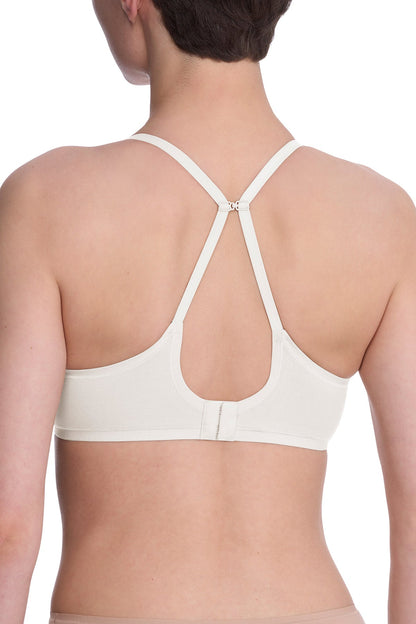 Bliss Cotton Convertible T-Shirt Bra White Natori