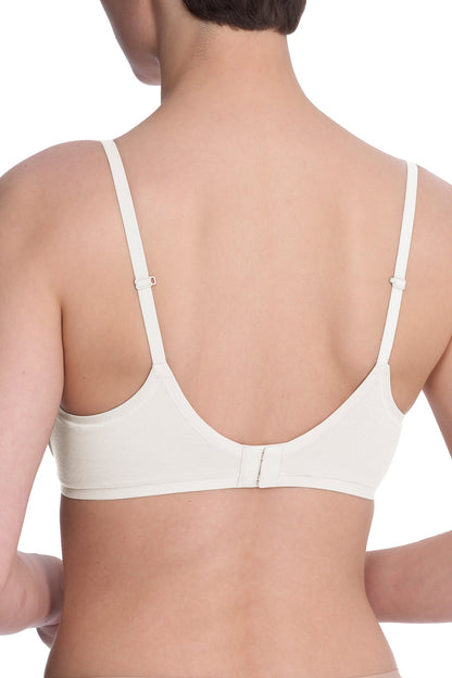 Bliss Cotton Convertible T-Shirt Bra White Natori