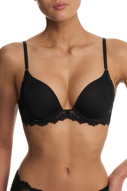 Peony Demi T-Shirt Bra Black/Café Natori
