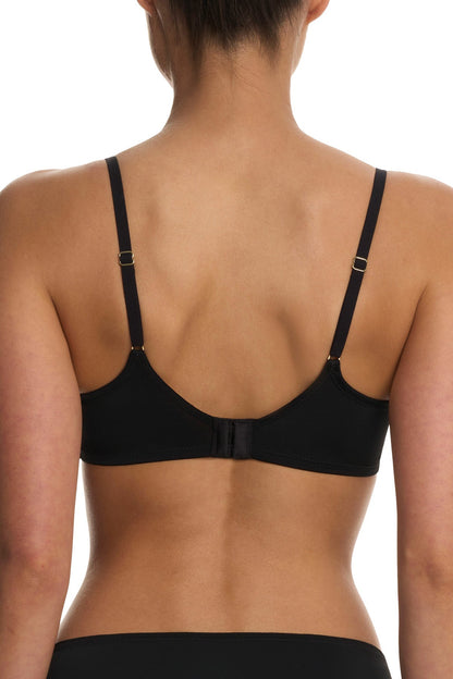 Peony Demi T-Shirt Bra Black/Café Natori
