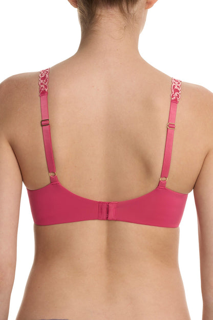Pure Luxe Custom Coverage Contour Underwire Bra Vintage Cherry/Peach Blush Natori