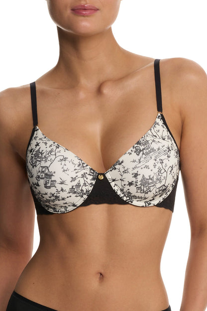 Bliss Perfection Contour Underwire Bra Toile Print Natori