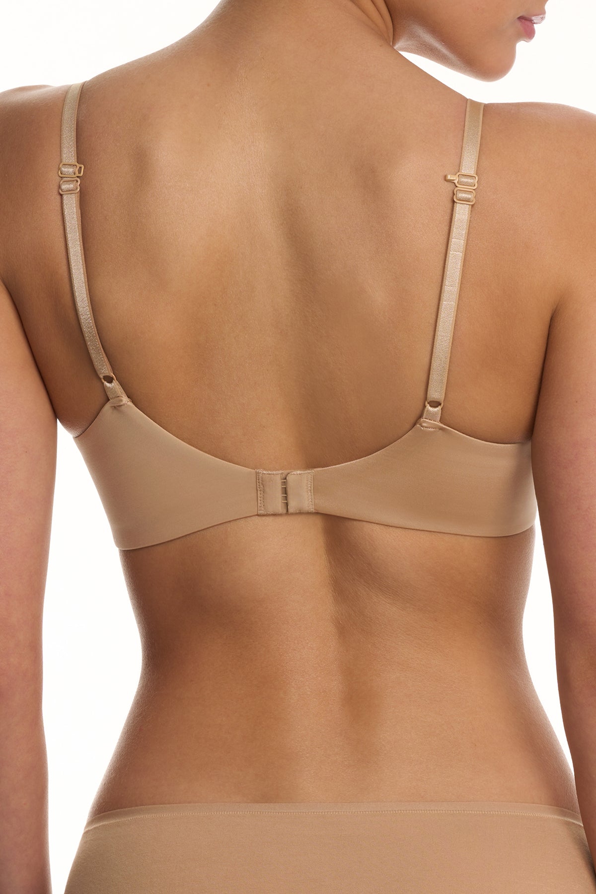 Natori EverFit Seamless Convertible T-Shirt Bra Café Natori