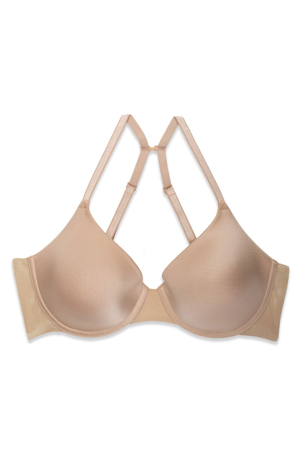 Natori EverFit Seamless Convertible T-Shirt Bra Café Natori