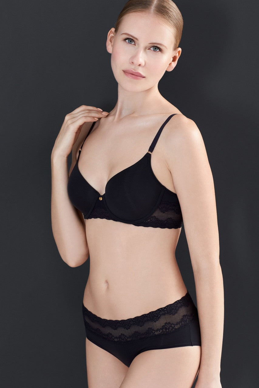 Buy Bliss Perfection Contour Underwire Bra in Black Online Black Natori