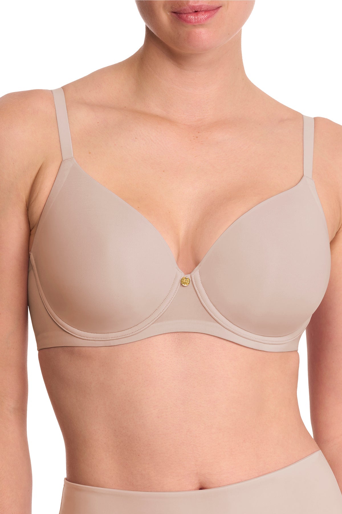 Cloud Comfort Back Smoothing T-Shirt Bra Lt. Mocha Natori