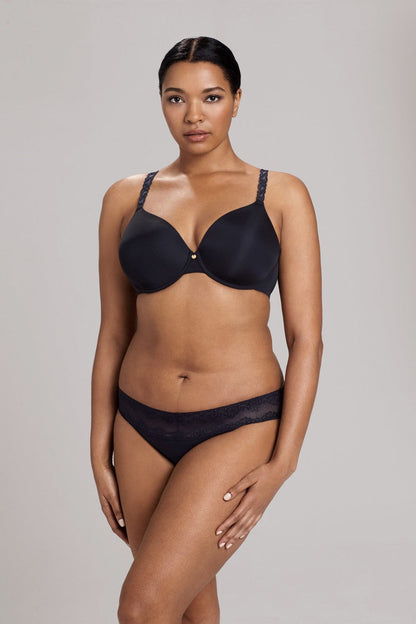 Buy Pure Luxe Custom Coverage Contour Underwire Bra in Black/Combo Online Black/Combo Natori