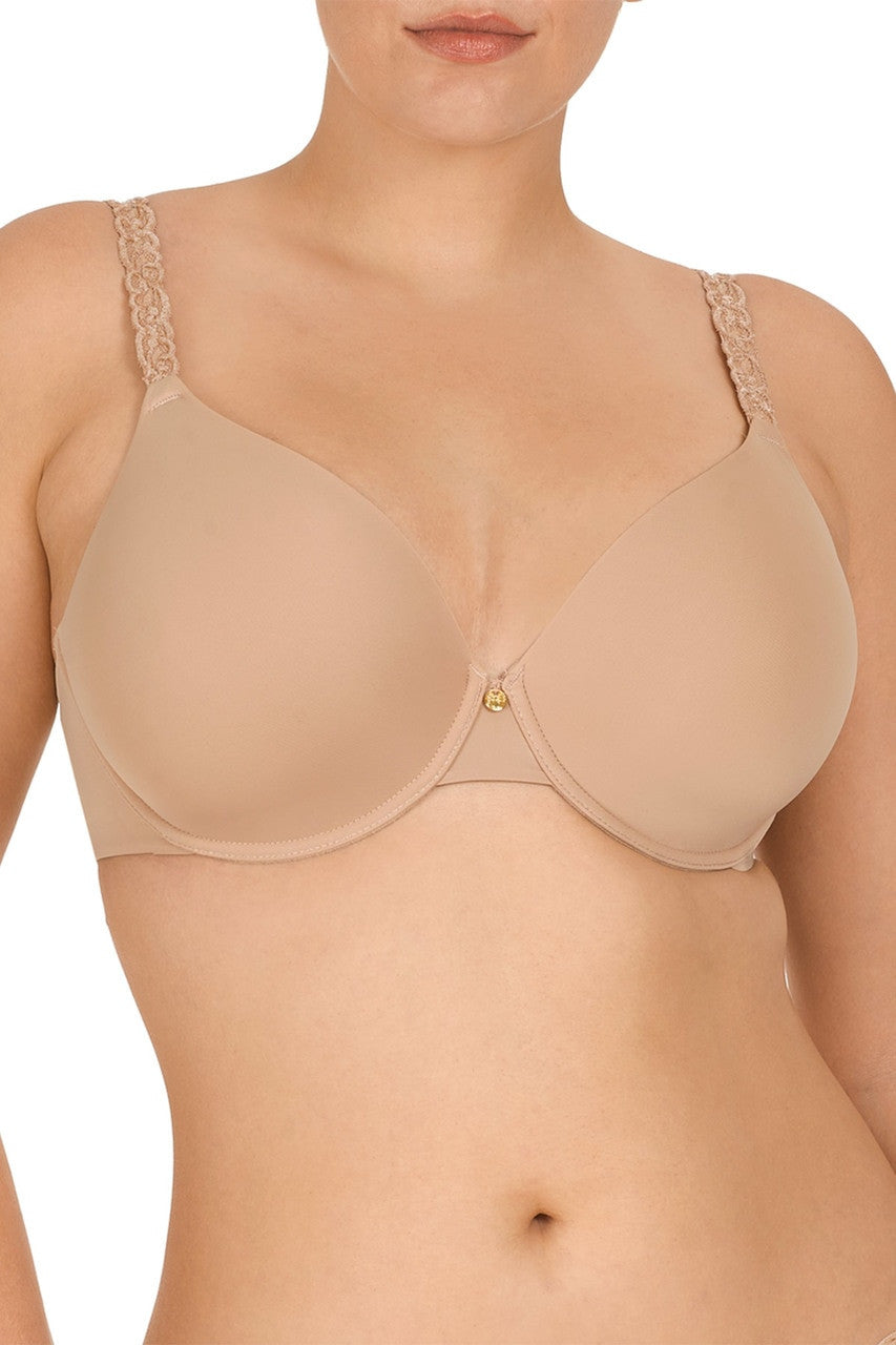 Buy Pure Luxe Custom Coverage Contour Underwire Bra in Café Online Café Natori