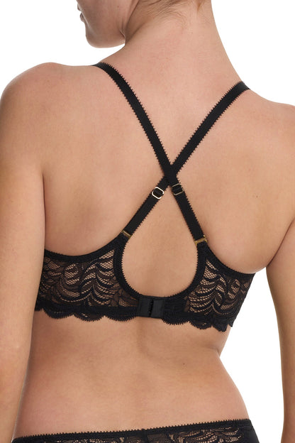 Persuasion Convertible Plunge T-Shirt Bra Black Natori