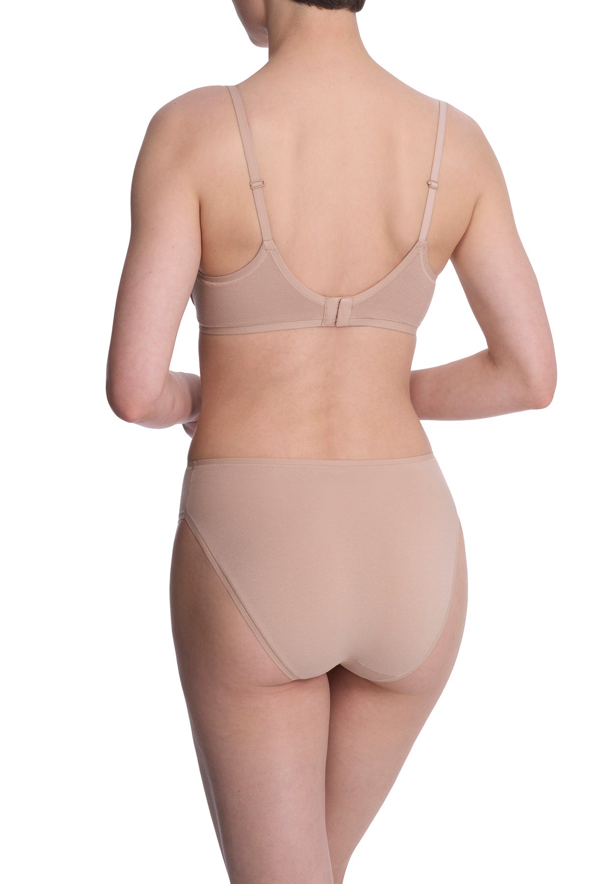 Bliss Cotton Convertible T-Shirt Bra Café Natori
