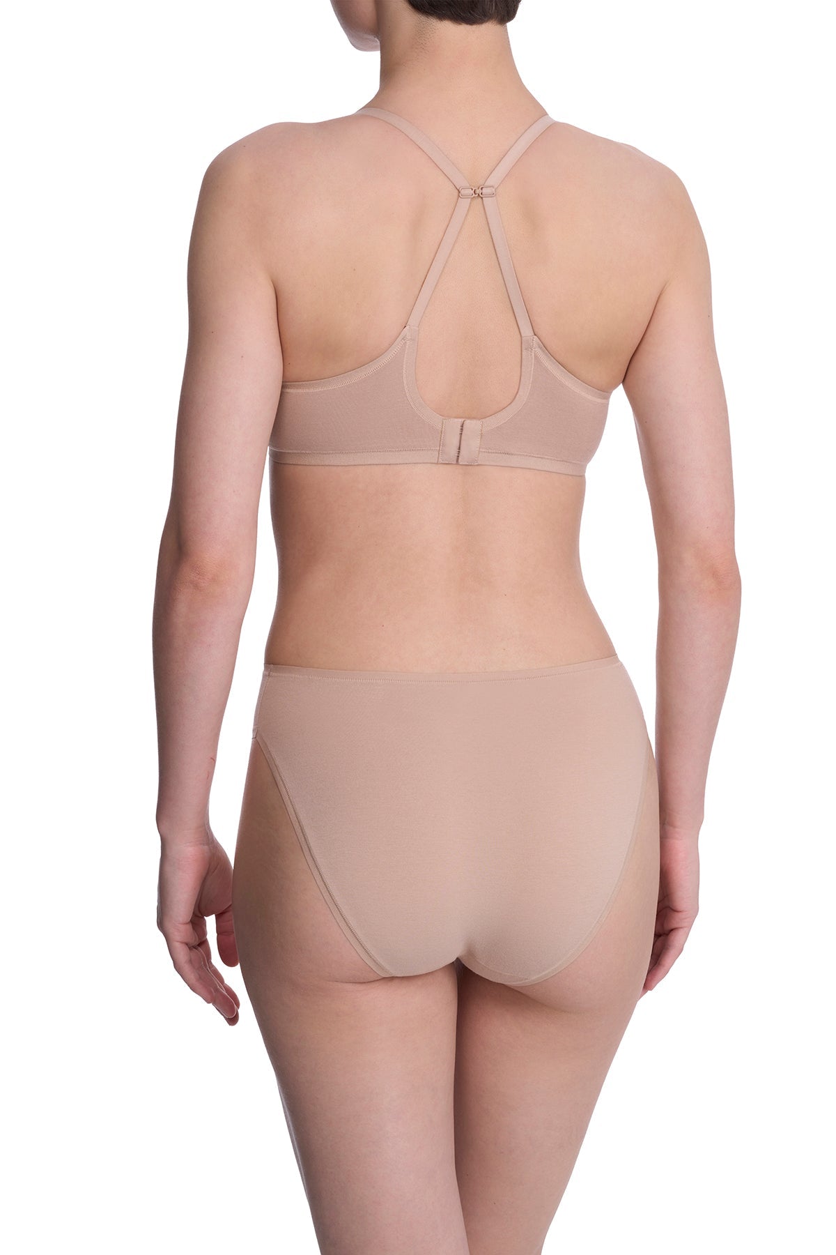 Bliss Cotton Convertible T-Shirt Bra Café Natori