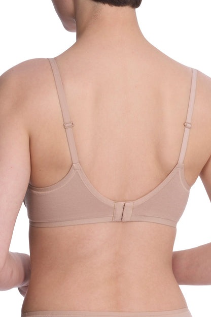 Bliss Cotton Convertible T-Shirt Bra Café Natori