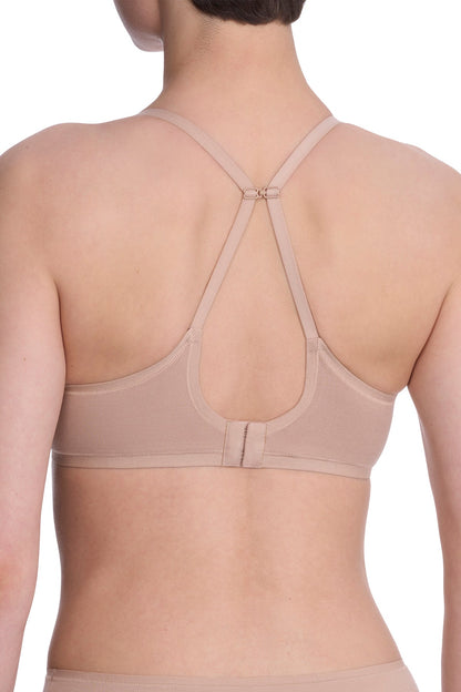 Bliss Cotton Convertible T-Shirt Bra Café Natori