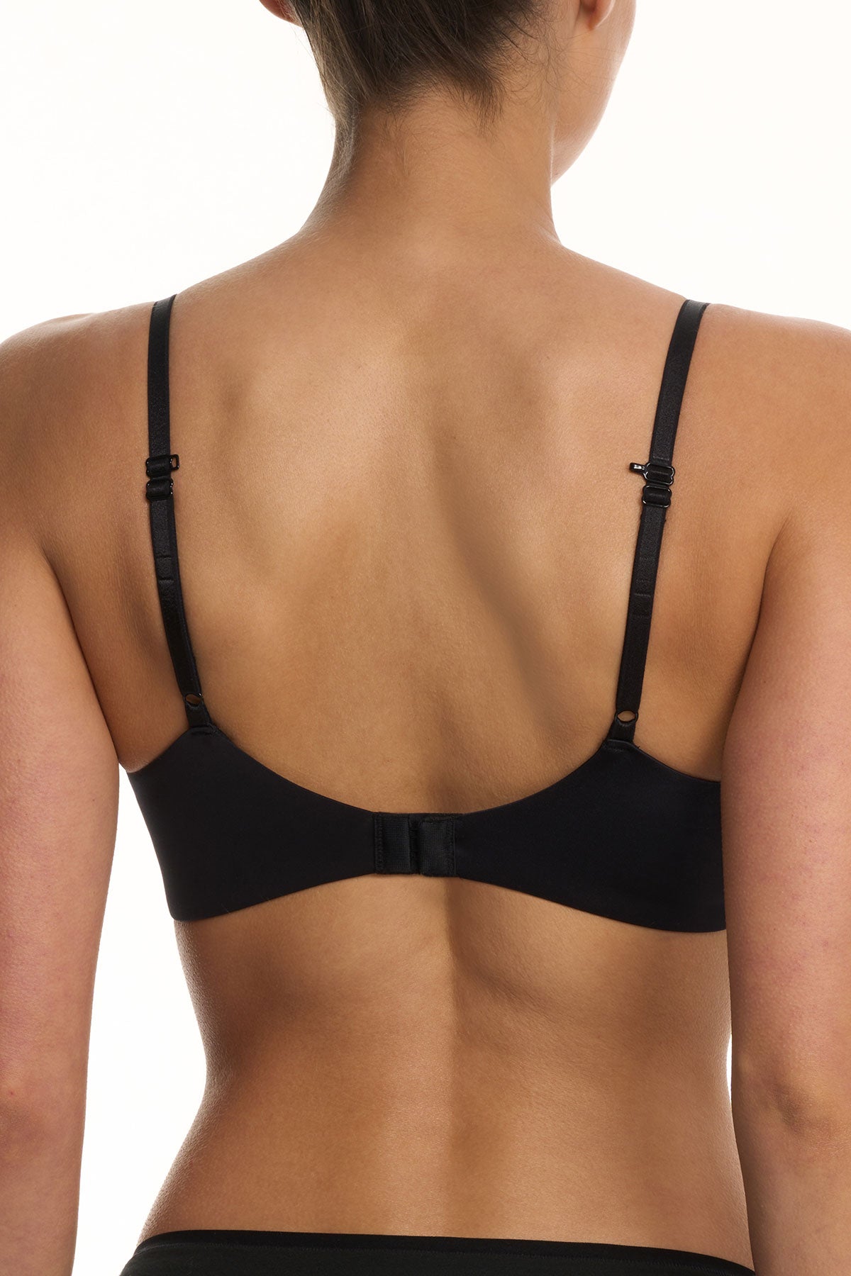 Natori EverFit Seamless Convertible T-Shirt Bra Black Natori