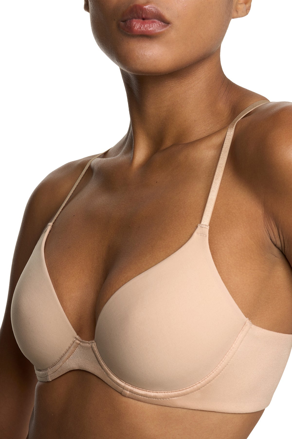 Soft Focus Convertible Demi T-Shirt Bra Lt Mocha Natori