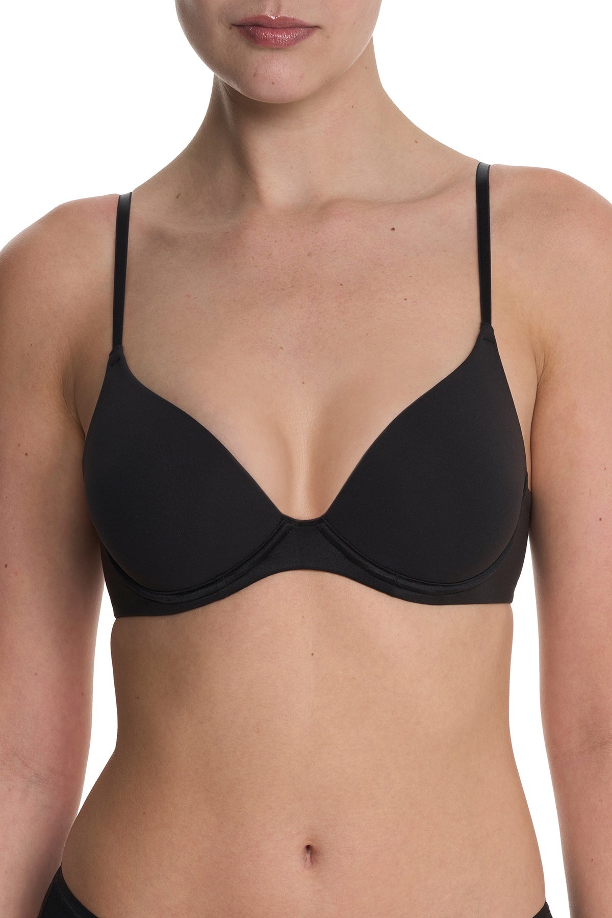 Soft Focus Convertible Demi T-Shirt Bra Black Natori