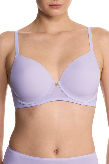 Cloud Comfort Back Smoothing T-Shirt Bra Purple Pearl Natori